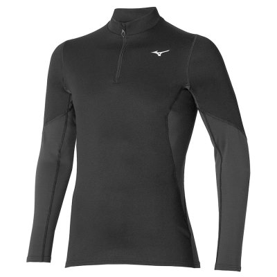 Manga Larga Mizuno Merino Wool H/Z Hombre - Negros - Chile M974ZBKRFP